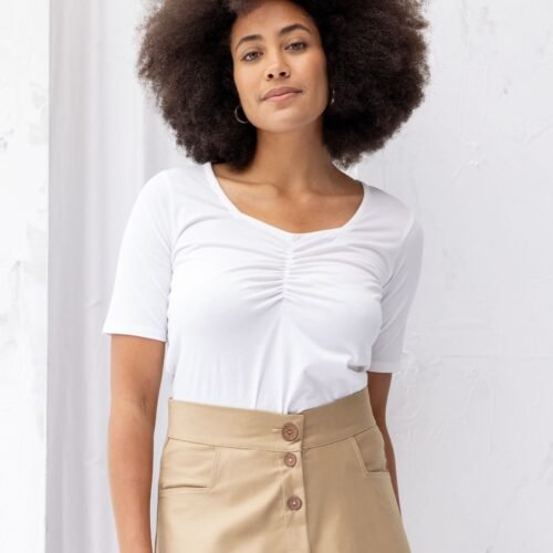 Friendship Top | White